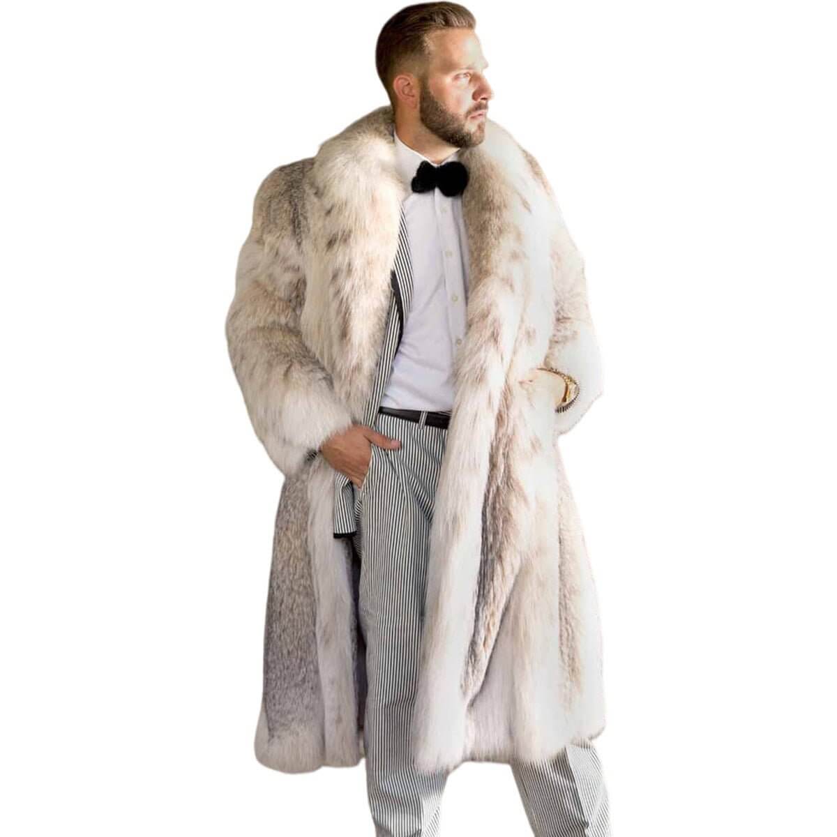 Luxurious Men's Fur Coats – Elegance, Warmth, & Style - HalleBeauty